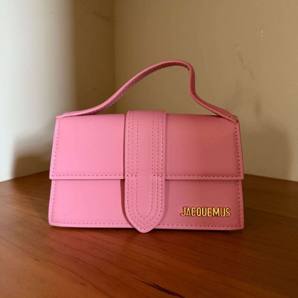 Pink handbag